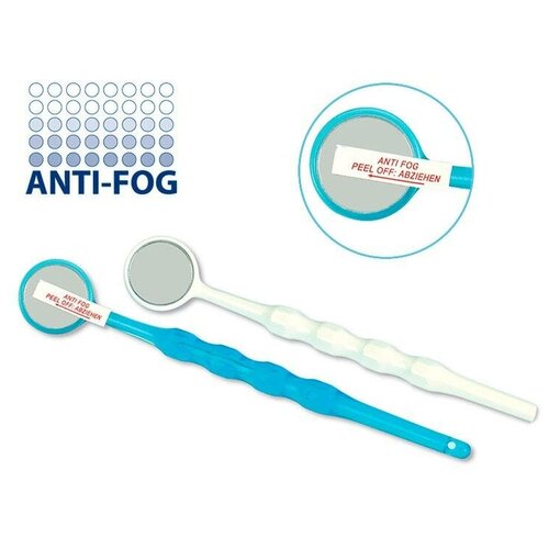 Незапотевающее одноразовое ротовое зеркало белое Brilliant Anti-Fog HAGER WERKEN