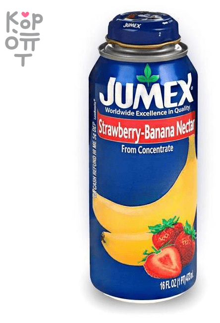 Нектар Jumex клубнично-банановый 0,473 л - фото №5