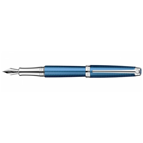 Перьевая ручка Caran d'Ache Leman Grand Blue SP перо F (4799.158)