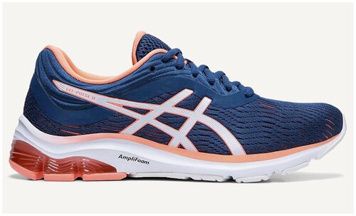 Кроссовки ASICS, демисезонные, беговые, размер 7US (38EU), синий