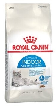 Royal Canin RC Корм сбалансированный для взрослых кошек, живущих в помещении (Indoor Appetite Control) 25680040R0, 0,4 кг (2 шт)