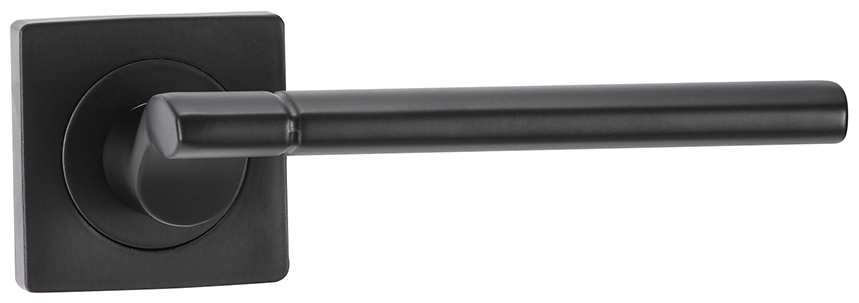 Ручка дверная межкомнатная Vantage V06BL AL квадрат черная