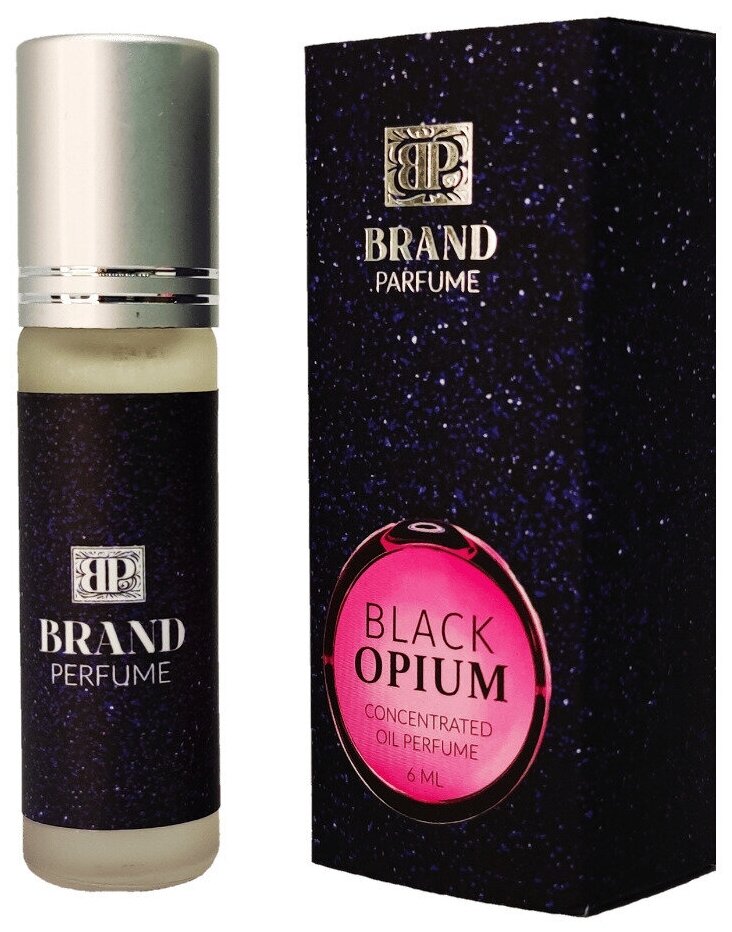 BRAND PERFUME Масляные духи Black Opium / Блэк опиум (6 мл.)