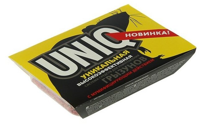 UNIQ от грызунов 150 + 100 гр, контейнер - фотография № 3