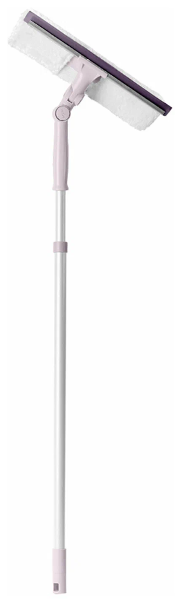 Стекломой APOLLO "Piatto" с насадкой из микрофибры, с телескопической ручкой с поворотным механизмом, 30х88х10см - фото №1