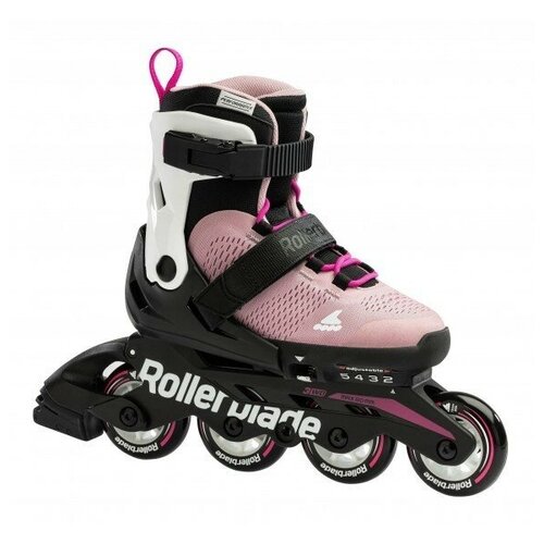 Детские ролики Rollerblade Microblade - 2022 Pink/White р. 33-36.5