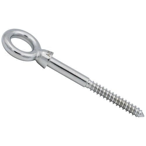 Крепком Рым-шуруп 10х60 мм 8271, нержавеющая сталь А4 (2 шт.)