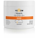 Маска реконструирующая для повреждённых волос YE REPAIR MASK, 500 мл YELLOW MR-19442 - изображение