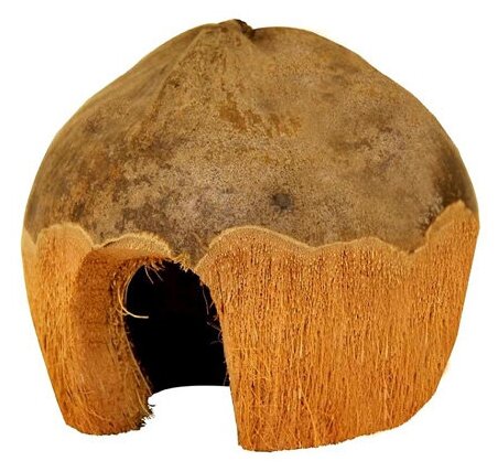 TRIOL™ Домик для грызунов из кокоса 100-130мм - фотография № 3