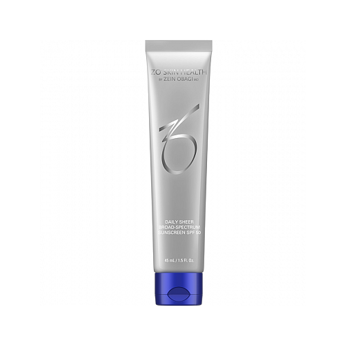 ZO Skin Health Легкий солнцезащитный крем с SPF 50 Daily Sheer Broad Spectrum SPF 50 zo skin health тональный крем умный цвет с spf 50 smart tone broad spectrum spf 50 зейн обаджи 45мл