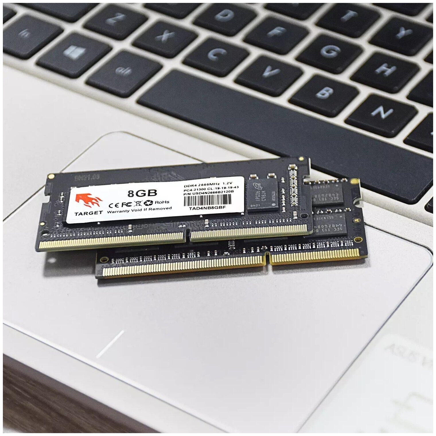 Оперативная память TARGET DDR4 для ноутбука 3200 МГц 1x8 ГБ
