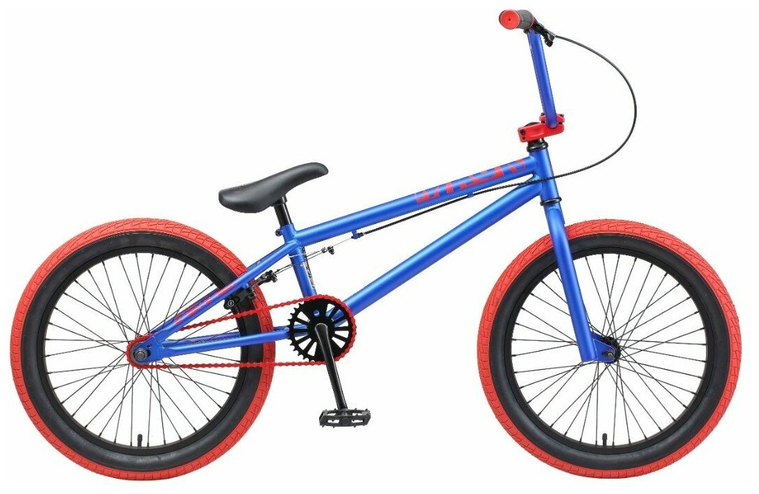 Велосипед BMX Tech Team Mack 20" синий 2021