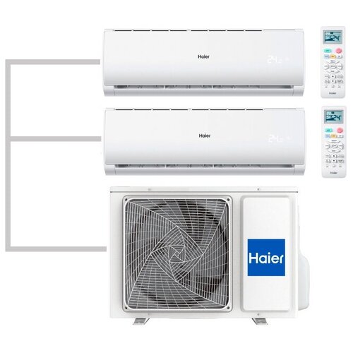 Мульти сплит-система Haier AS07TS4HRA-M x 2 / 2U40S2SM1FA