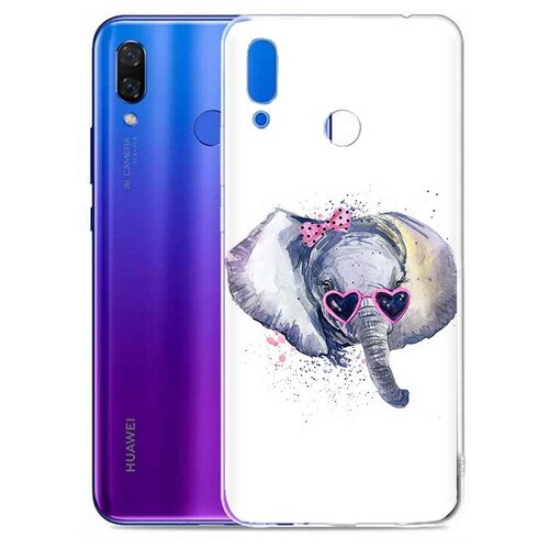 чехол задняя панель накладка бампер mypads гепард в очках для huawei honor play 6 64gb 4 64gb cor l29 противоударный Чехол задняя-панель-накладка-бампер MyPads слоник в очках для Huawei Honor Play (6/64GB/4/64GB) COR-L29 противоударный