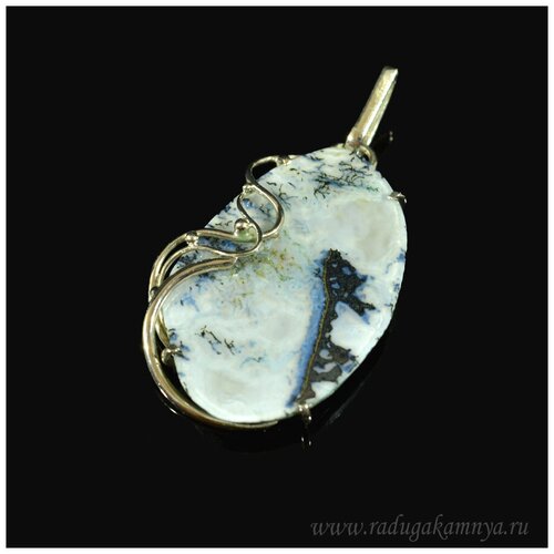 фото Подвеска, агат, мультиколор кулон из агата иджеванского 33*50мм.