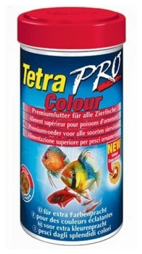 Корм для аквариумных рыб Tetra TetraPRO Colour Multi-Crisps 100 мл (чипсы) - фотография № 7