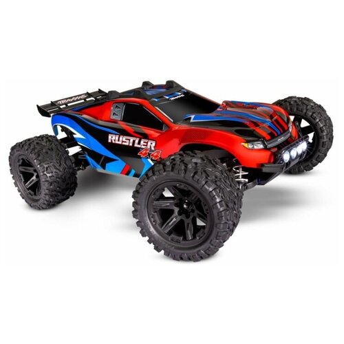 Машины на радиоуправлении TRAXXAS Rustler 4X4 4WD Red
