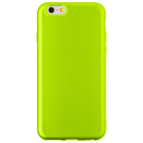 Чехол для Apple iPhone 6/6S, зеленый, Jelly Glitter, Deppa 900092