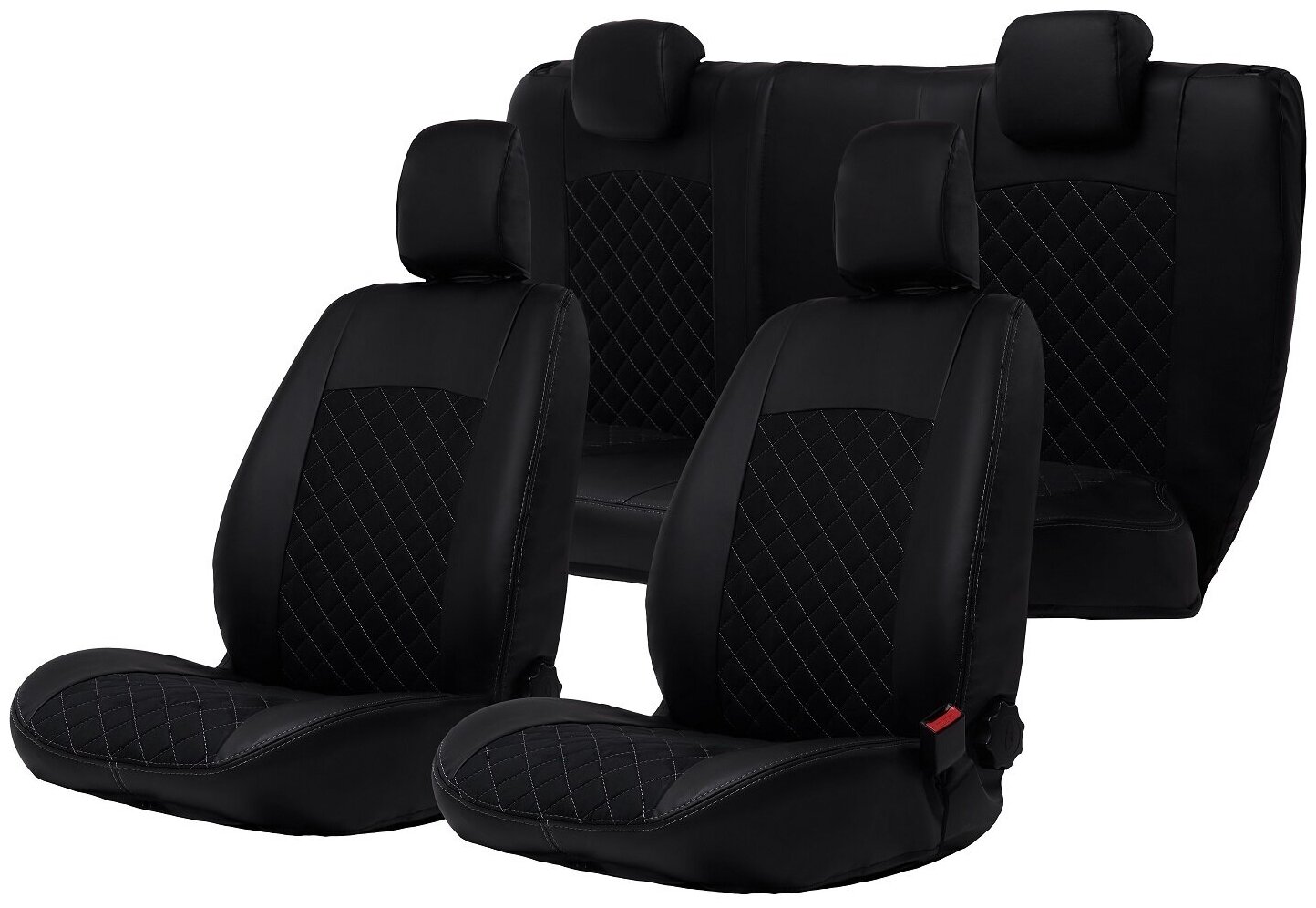 фото Чехлы на сиденья Хендай Солярис 2017-2022/Hyundai Solaris 2/КИА Рио 4/KIA Rio