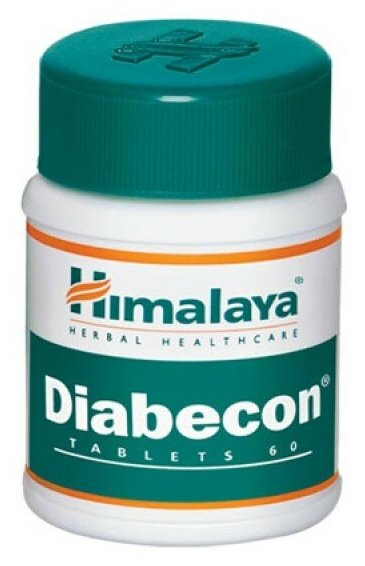 Порошок растений Диабекон (Diabecon) при диабете лечит поджелудочную железу контроль сахара и холестерина 60 таб.