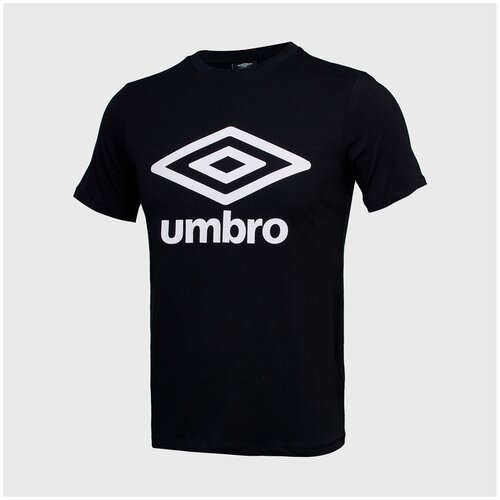 Футболка хлопковая Umbro Large Logo 65352U-060, р-р L, Черный