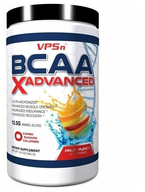 VPS Nutrition X Advanced BCAA 465гр./ фруктовый пунш