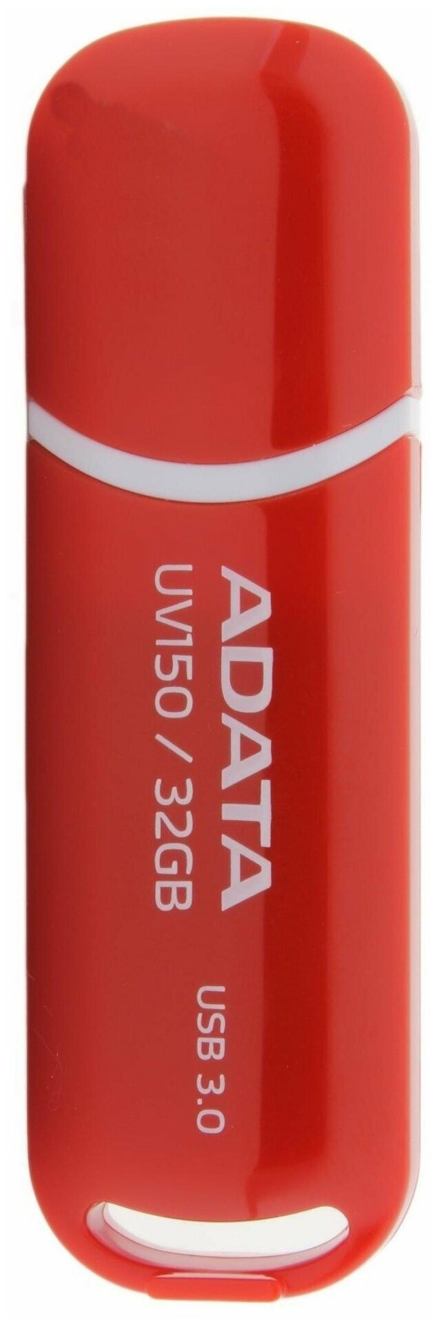 Флешка A-Data UV150 64Gb (AUV150-64G-RRD) USB3.1 Red - фотография № 2