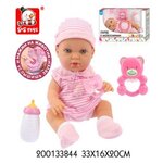 S+S Toys Пупс с аксессуарами, звук 1734/200133844 с 3 лет - изображение