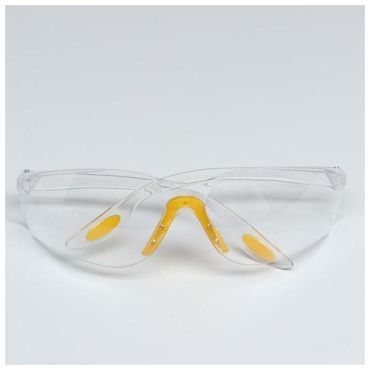 Защитные очки открытого типа прозрачные - фотография № 1