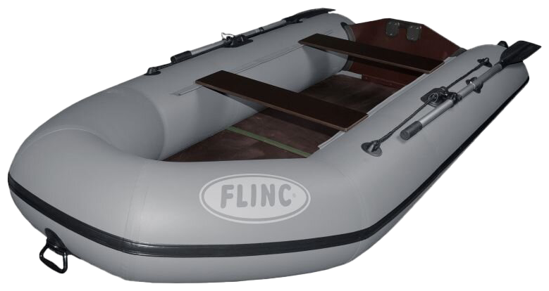 Надувная лодка FLINC FT290L серый