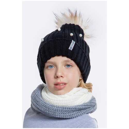 фото Шапка шалуны, размер 52, черный