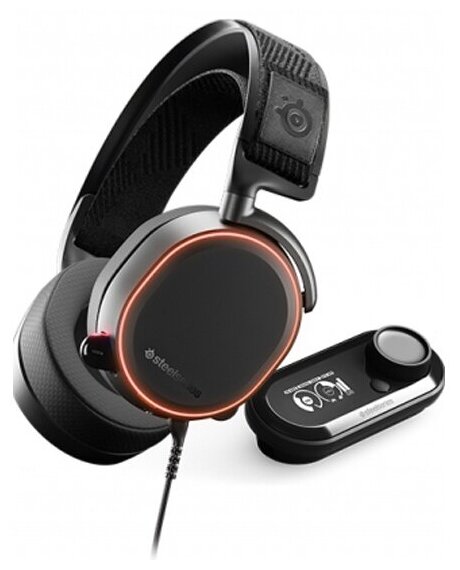 Гарнитура Steelseries Arctis Pro + GameDAC мониторы 3м черный (61453 )