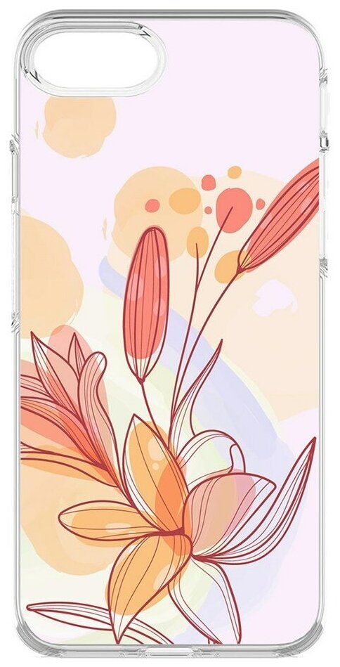 Силиконовый чехол / накладка / бампер Фантазия для iPhone 6
