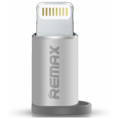 Адаптер переходник с microUSB на Lightning Remax RA-USB2 remax microusb otg ra otg1 grey