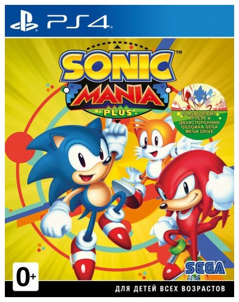 Видеоигра Sonic Mania Plus для PlayStation 4