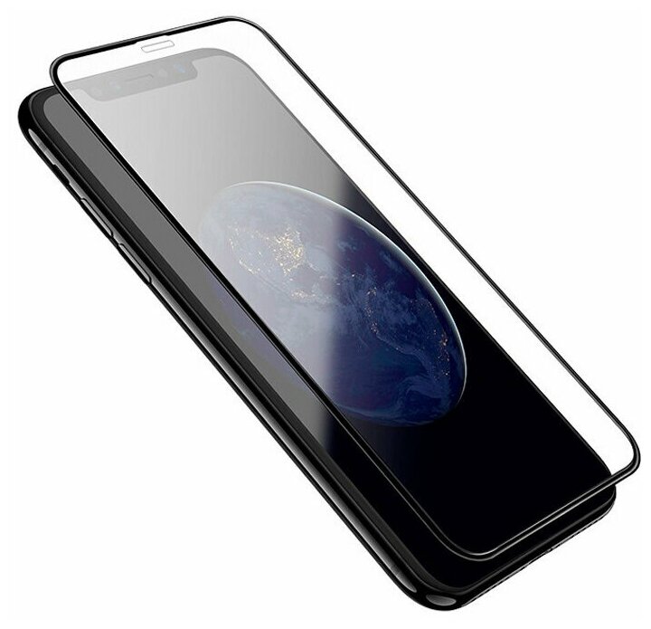 Защитное стекло 5D Glass Pro для Apple iPhone 12 Pro Max черное
