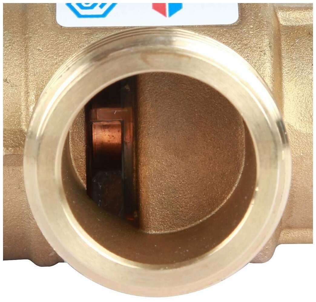 STOUT Термостатический смесительный клапан для систем отопления и ГВС 1 НР 35-60°C KV 1,6 м3/час - фотография № 10