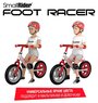 Легкий алюминиевый беговел 12' Small Rider Foot Racer 3 EVA (Серебро-красный), MEGA0010