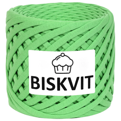 Нить вязальная Biskvit Biskvit, 100 % хлопок, 300 г, 100 м, 1 шт., 445 яблоко 100 м трикотажная пряжа для вязания милитари
