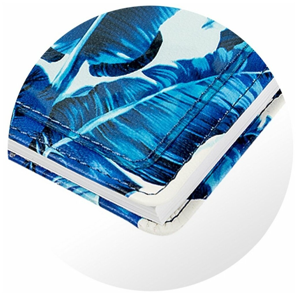 Ежедневник недатированный А6,"Blue Tropic" (AZ724/blue) - фото №4