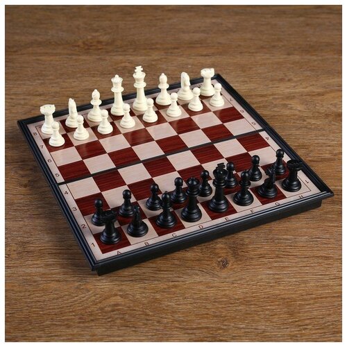 шахматы 2320l классические Шахматы КНР Классические, на магните, 24х24 см (2996845)