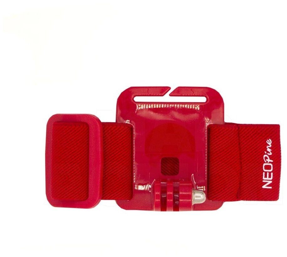 Крепление на руку Wrist strap для экшн-камер GoPro, DJI Osmo Action (красный цвет)