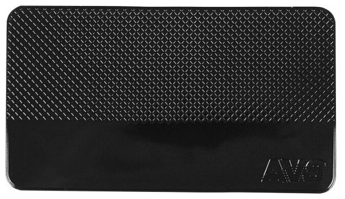 Противоскользящий коврик NANO (чёрный) 14х8 см AVS NP-009