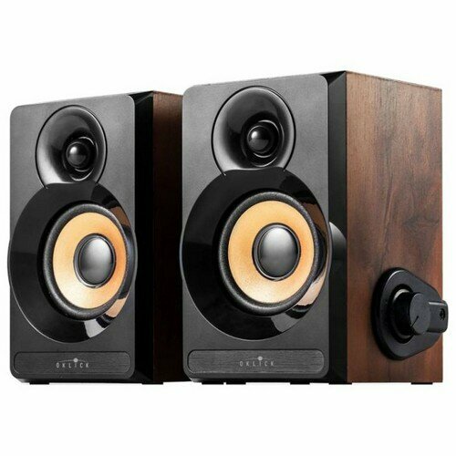Колонки 20 Oklick OK-166 BT черный 40Вт BT 648500₽