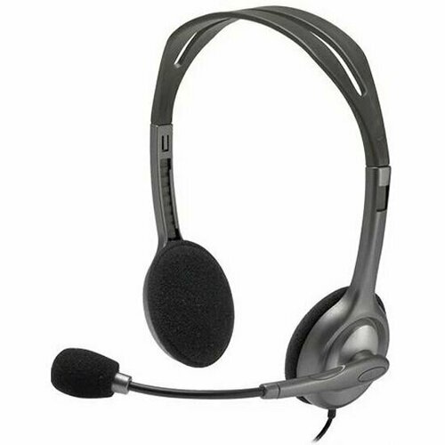 Гарнитура Logitech Headset H111 Stereo 981-000594 1700₽