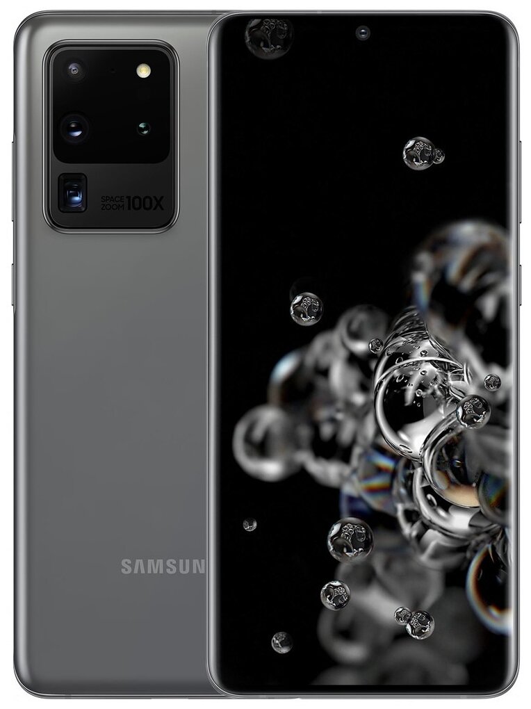 Смартфон Samsung Galaxy S20 Ultra 12ГБ/256ГБ, NFC, 6,9", 5000мАч, серый