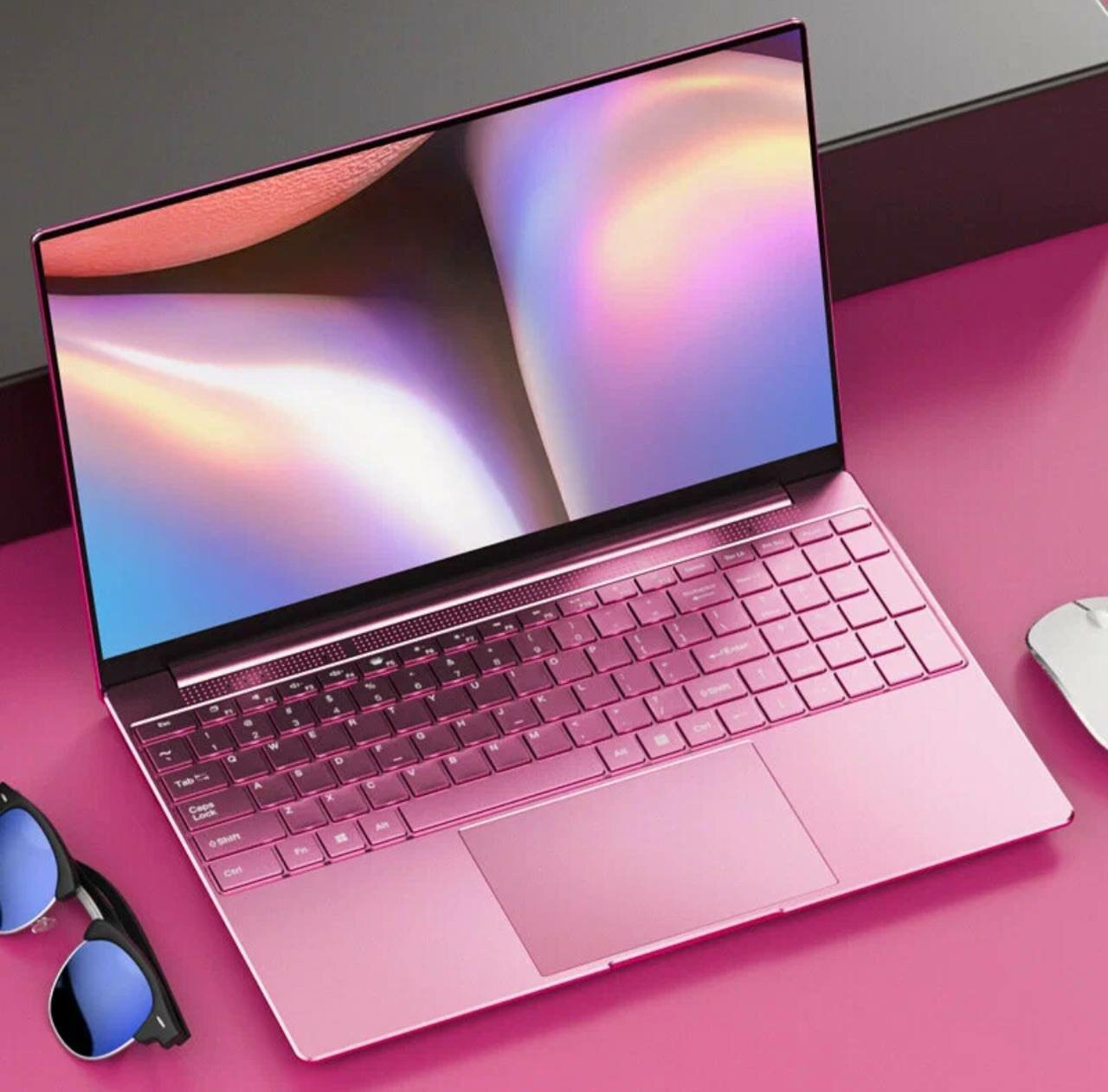 Ноутбук для работы и учебы iYon W11 8+256 ГБ ( 15.6" дюйм ) розовый