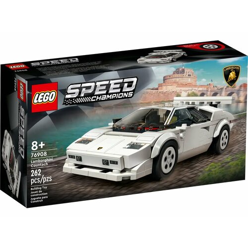 Конструктор Lego Speed Champions Lamborghini Countach 76908 белый