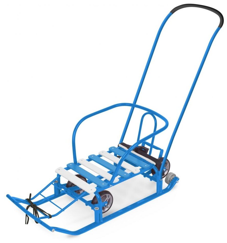 Санки Nika Тимка 5 Универсал Т5У голубой/белый