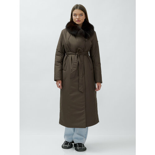 фото Пальто mtforce, размер 48, brown
